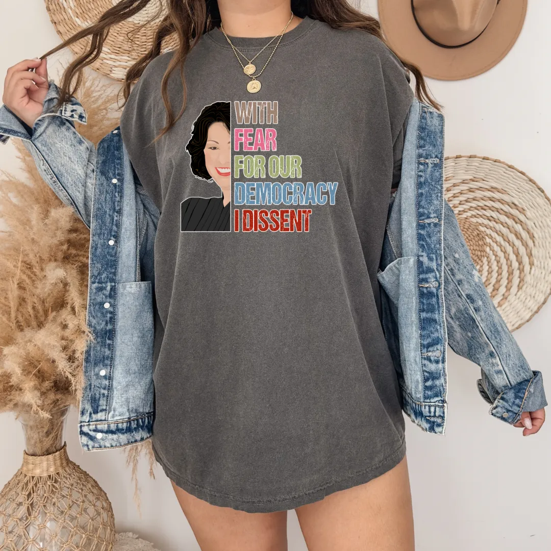 Sonia Sotomayor I dissent Unisex Tshirt