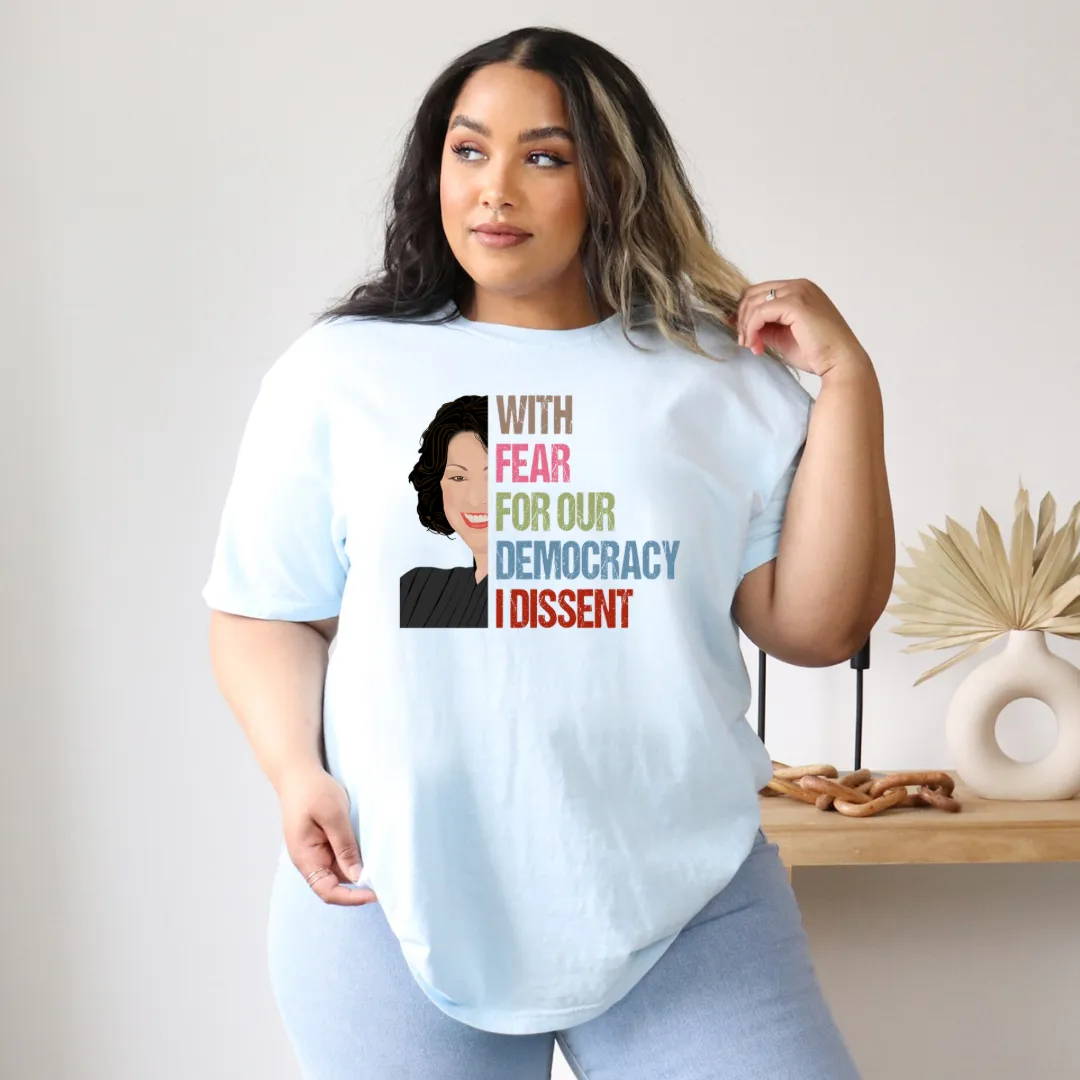 Sonia Sotomayor I dissent Unisex Tshirt
