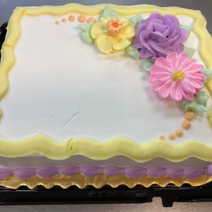 Spring Flowers Cake