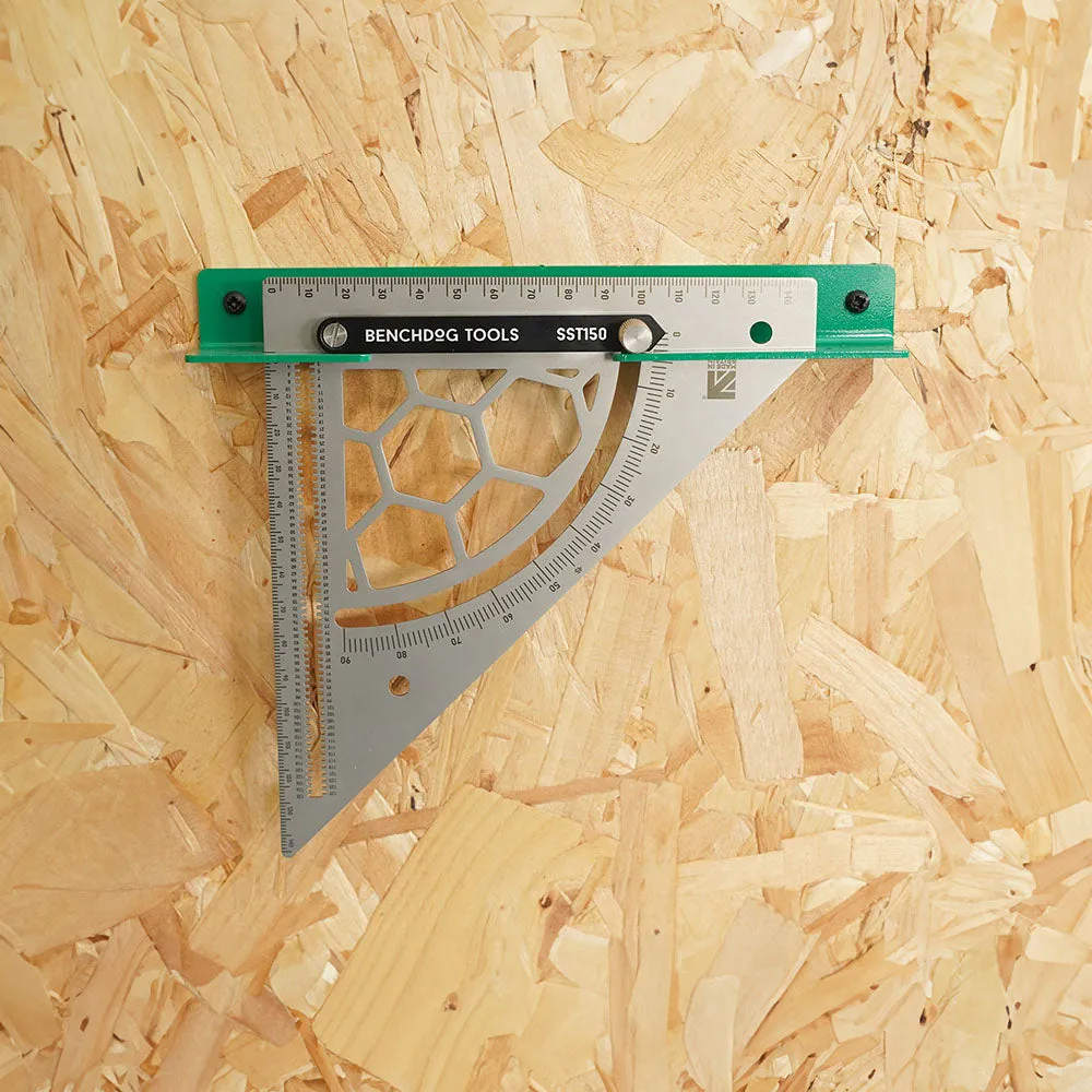 Stainless Steel Bevel Square Wall Mount