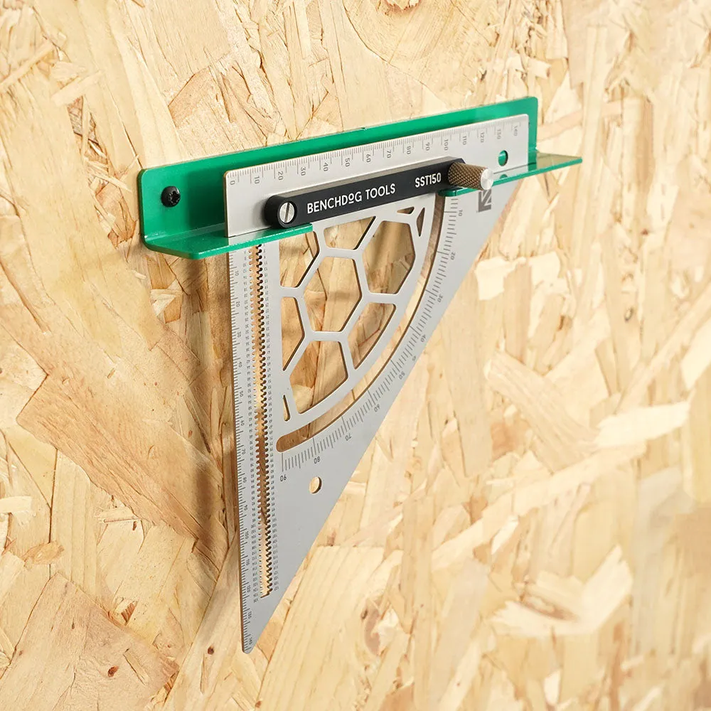 Stainless Steel Bevel Square Wall Mount