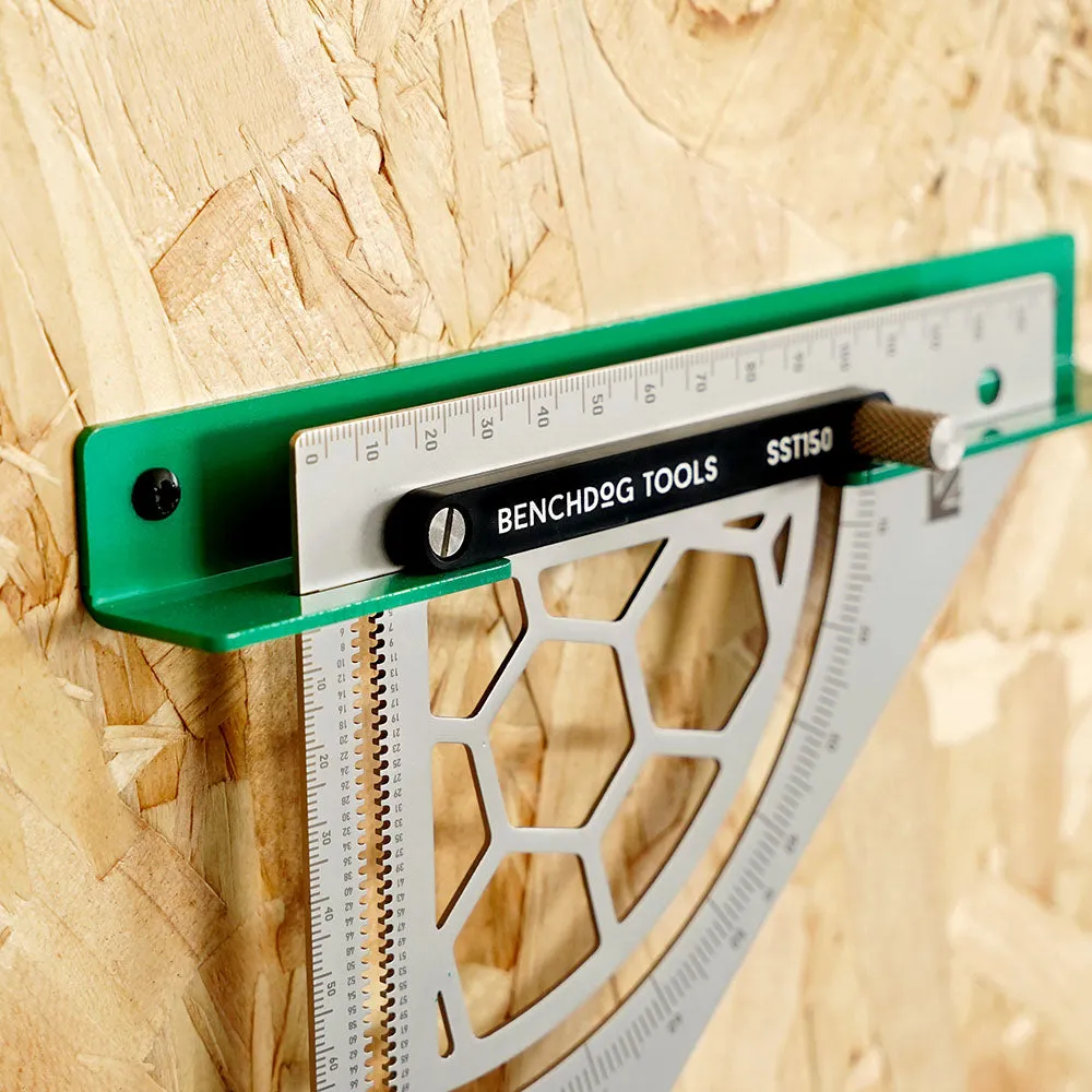 Stainless Steel Bevel Square Wall Mount