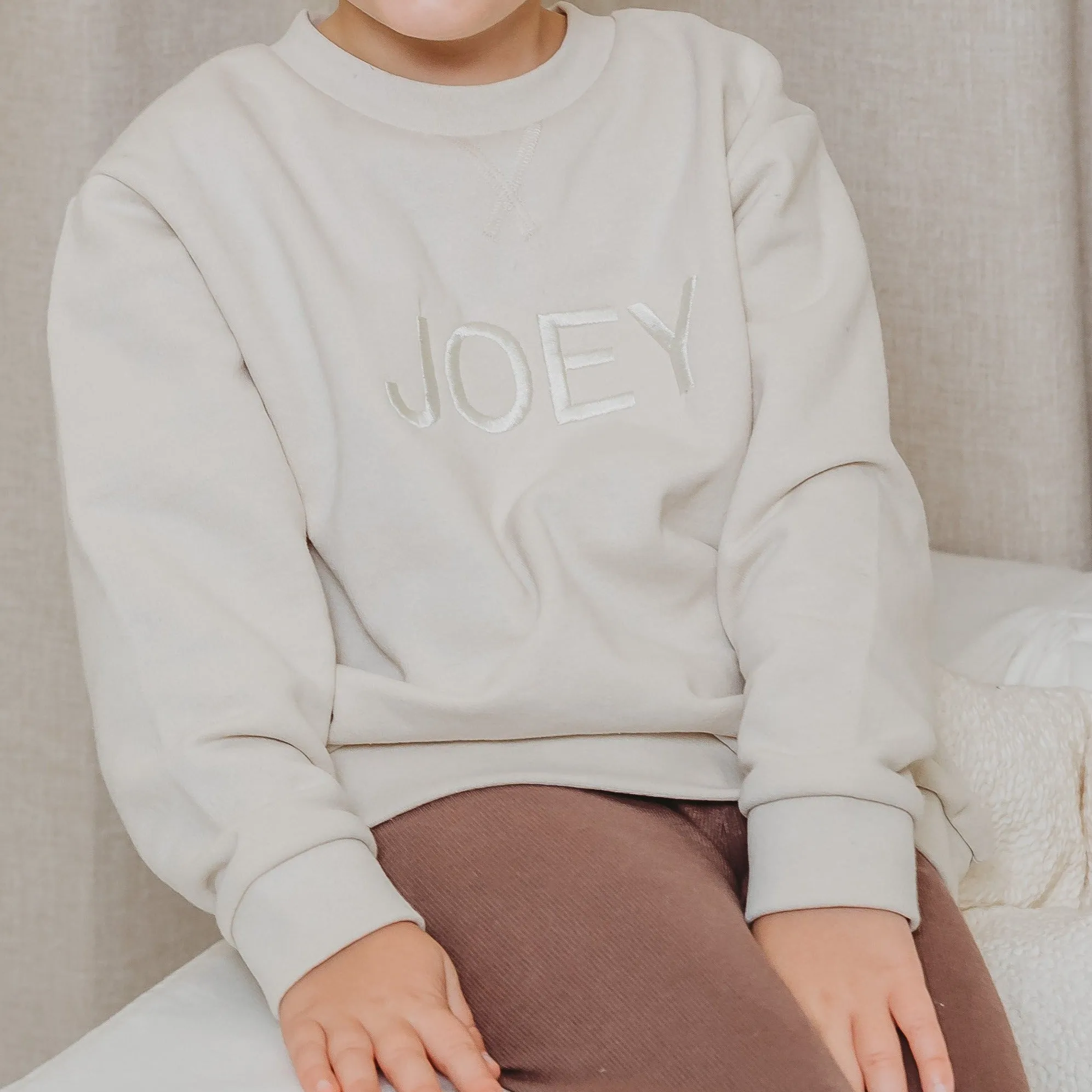 Statement Classic Embroidered Sweater