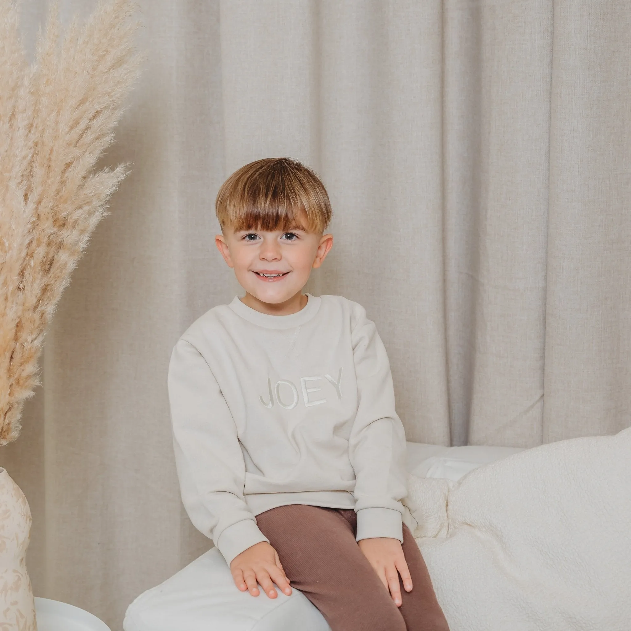 Statement Classic Embroidered Sweater
