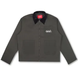 STATEMENT CORDUROY JACKET (GREEN)