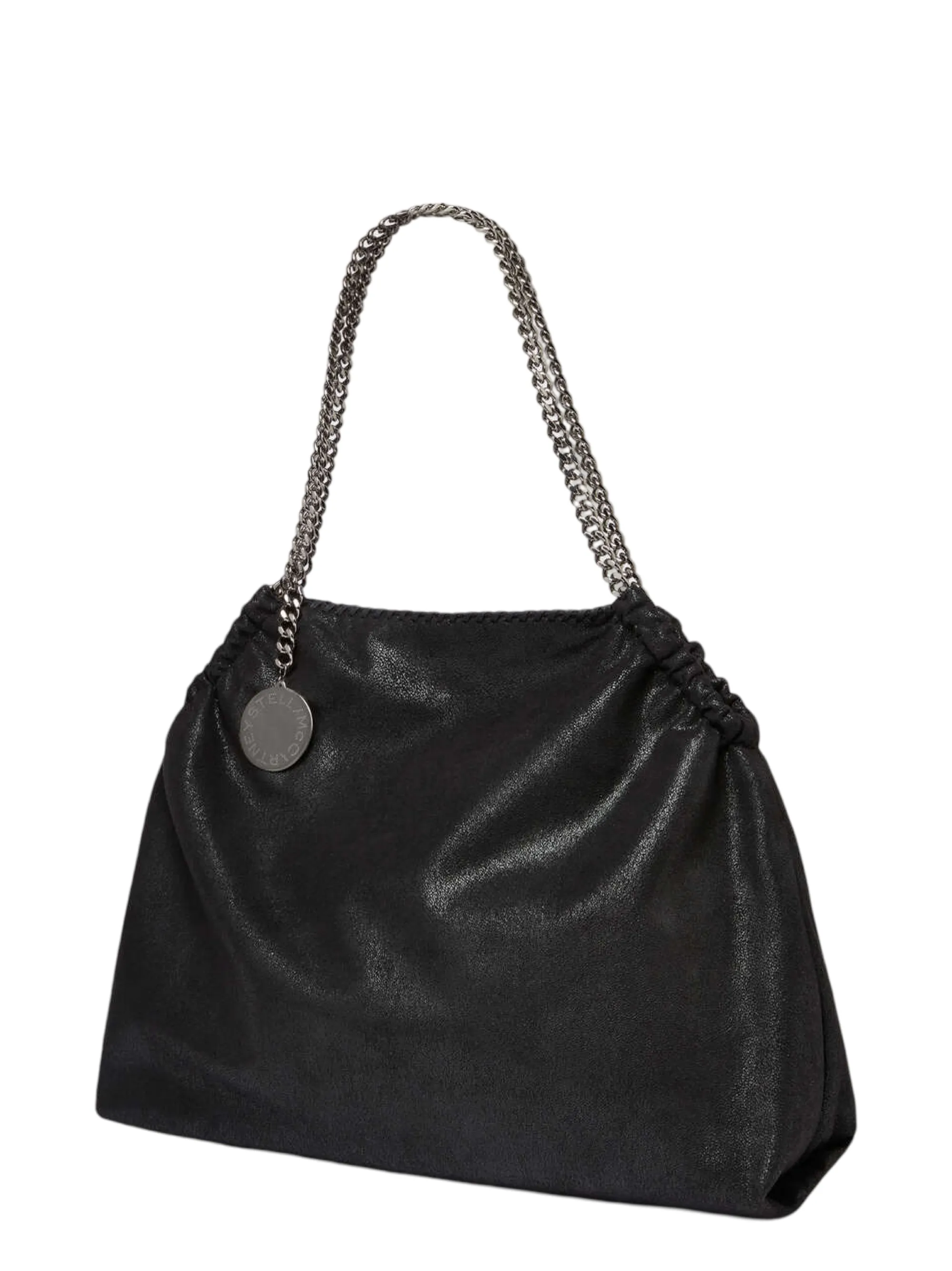 Stella McCartney Falabella Drawstring Tote Eco Shaggy Deer