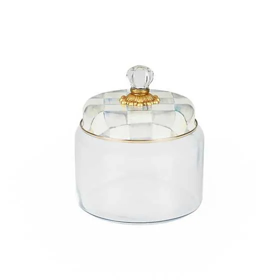 Sterling Check Kitchen Canister Medium