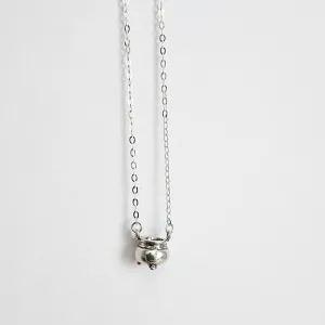 Sterling Silver Mini Cauldron Necklace