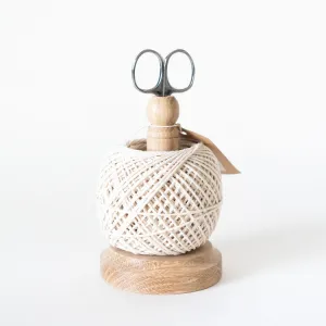 String Spool with Scissors