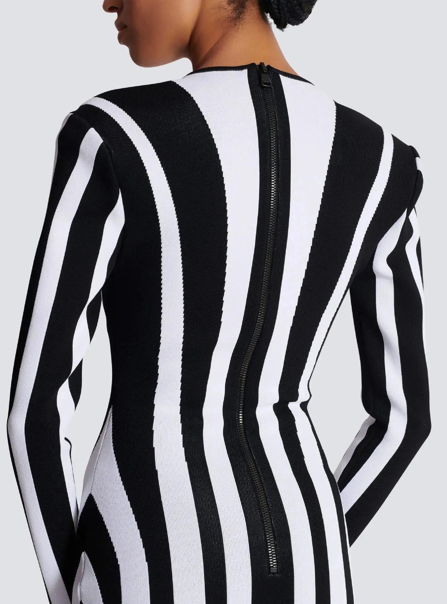 Striped Bandage Mini Dress - Womens Fashion Dress