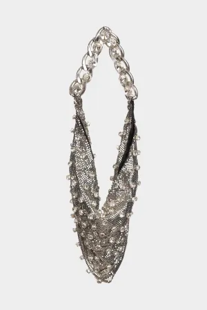 Sunita Metal Bag in Silver