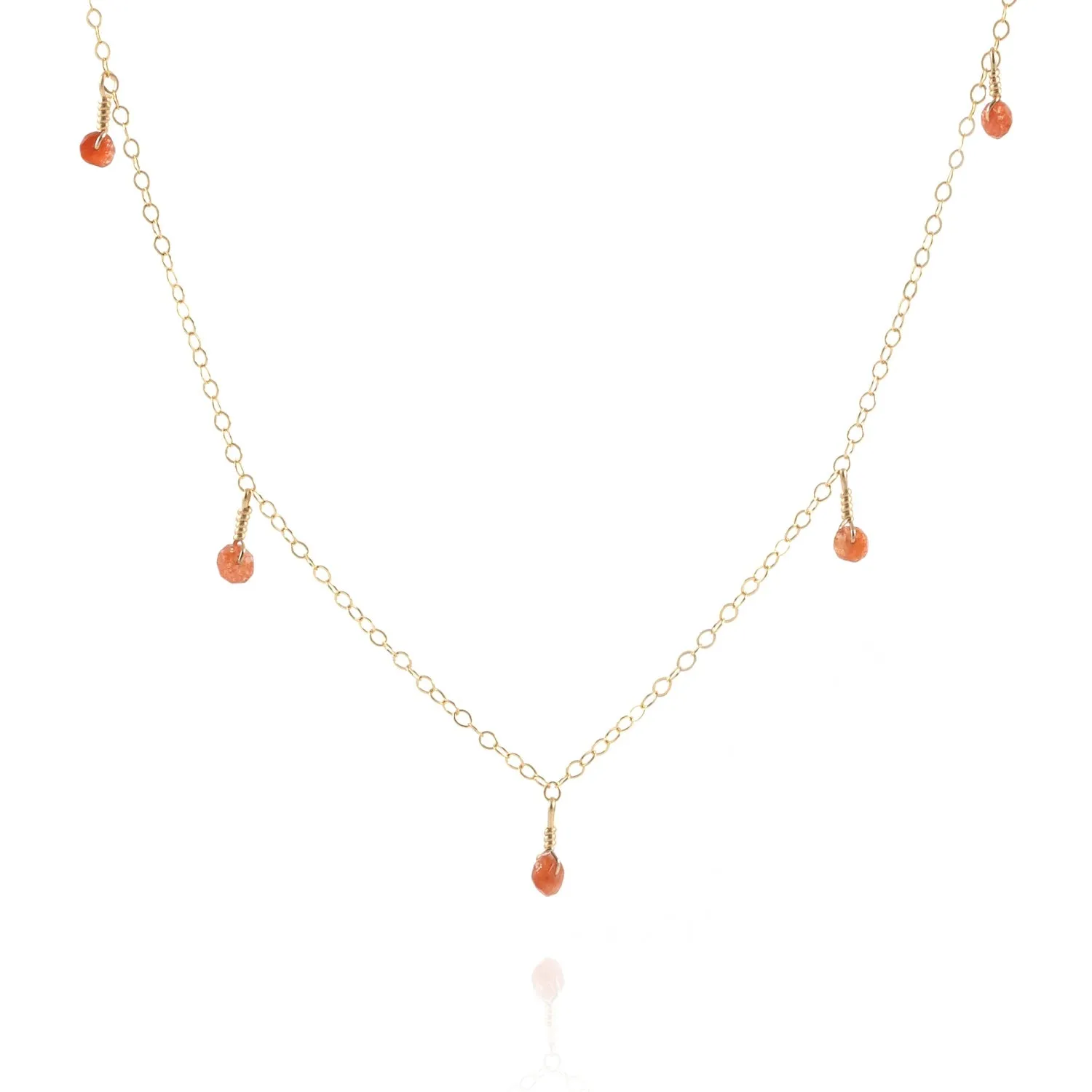 Sunstone Statement Necklace