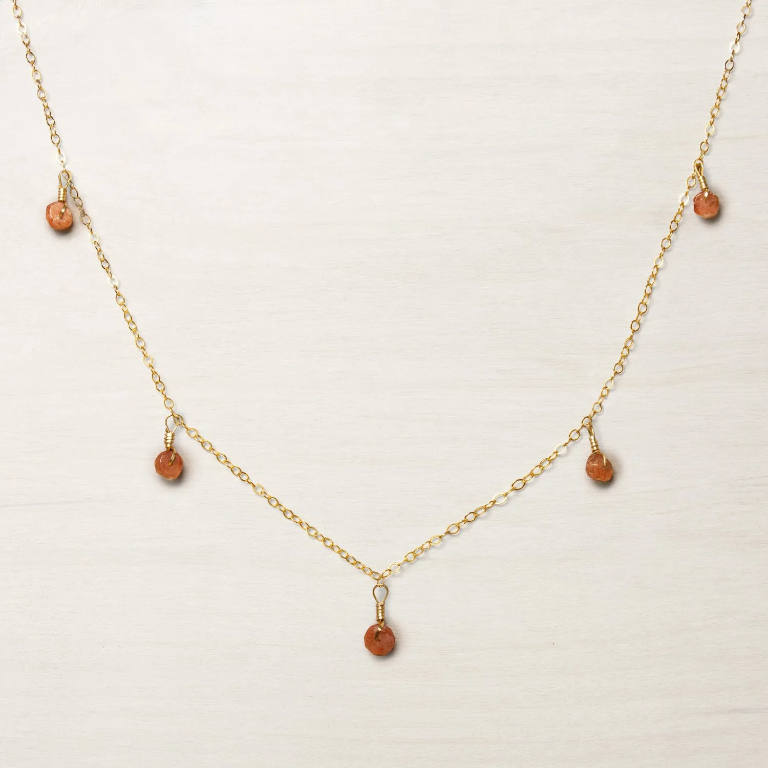 Sunstone Statement Necklace