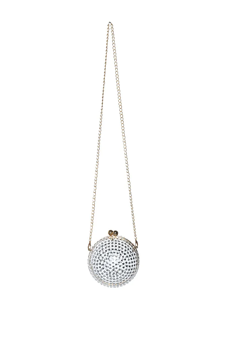 SUPERNOVA EMBELLISHED CLUTCH