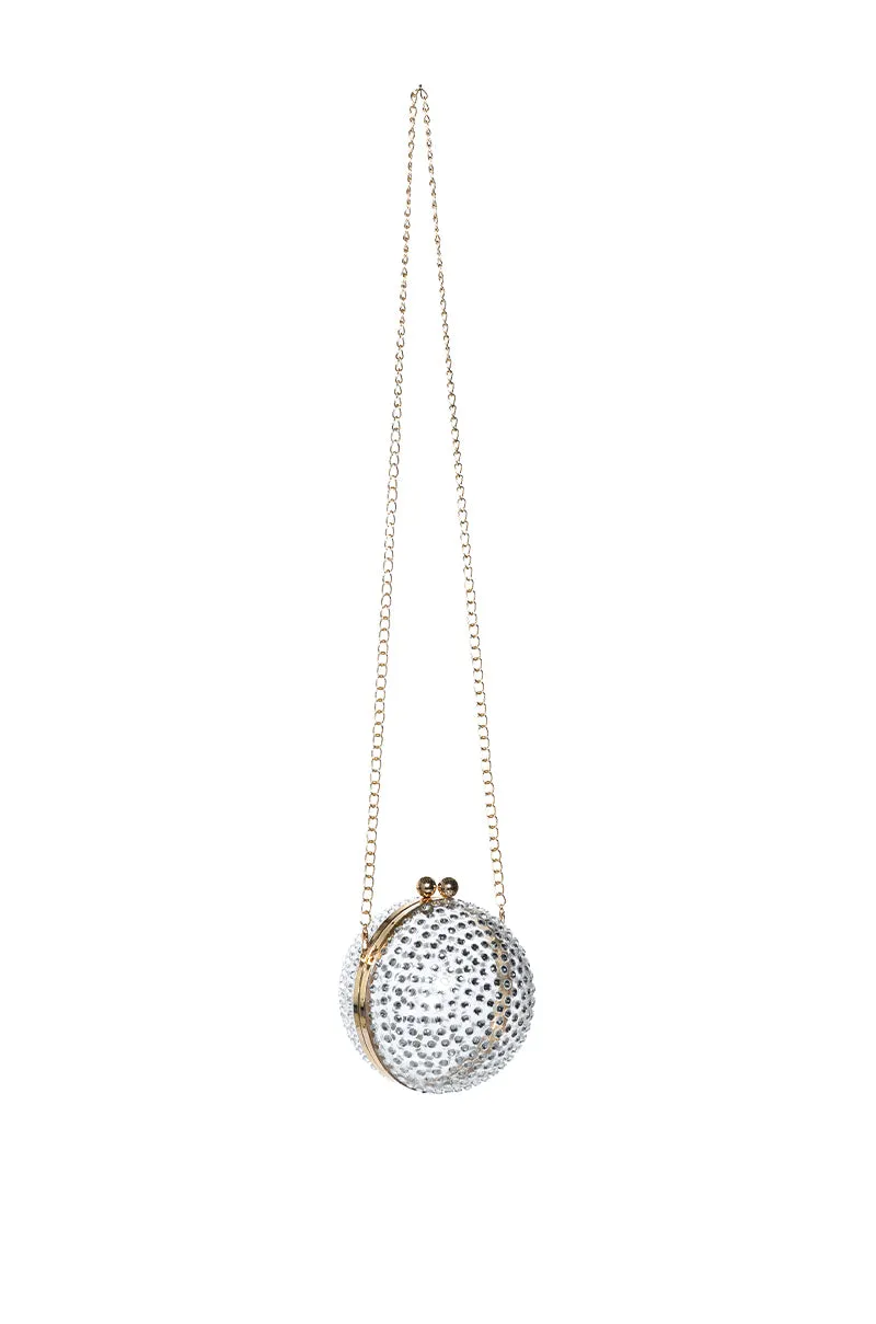 SUPERNOVA EMBELLISHED CLUTCH