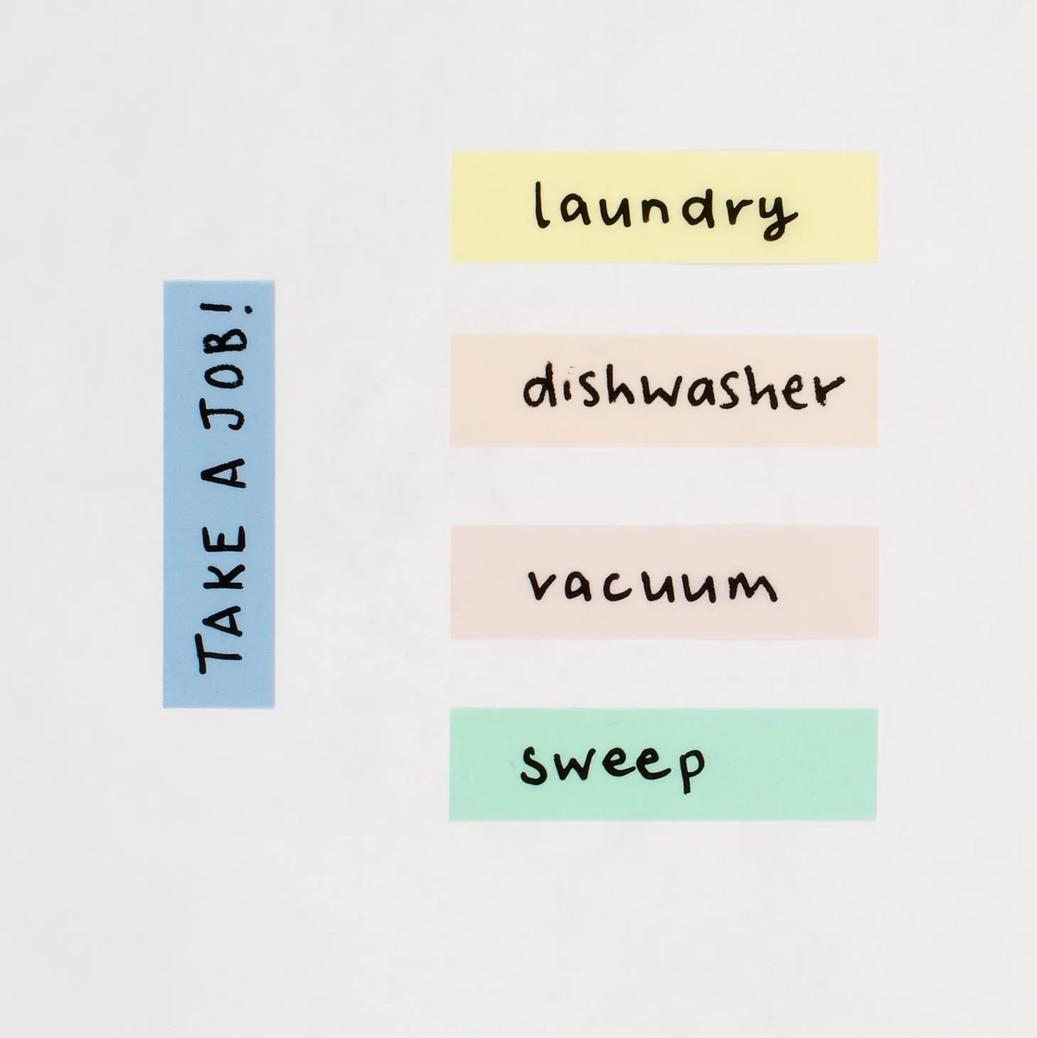 Tab Sticky Notes // PASTELS