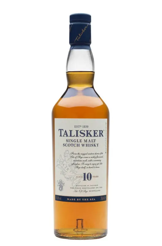 Talisker 10 Year Old Island Single Malt Scotch Whisky 750 ml