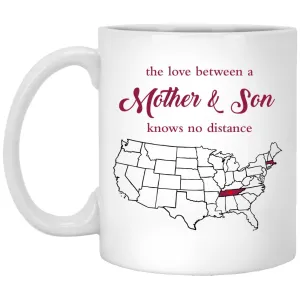 Tennessee Massachusetts The Love Between Mother And Son Mug