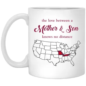 Tennessee Missouri The Love Between Mother And Son Mug