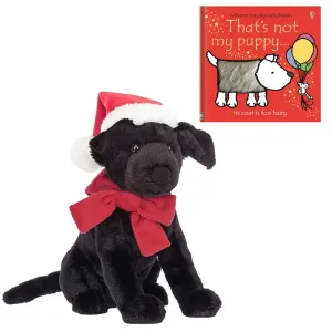 That’s Not My Puppy  & Jellycat Winter Warmer Pippa Black Labrador