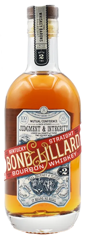 The American Medicinal Spirits Bond and Lillard Bourbon Whiskey Limited Edition Batch 2 375 ml
