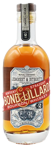 The American Medicinal Spirits Bond and Lillard Bourbon Whiskey Limited Edition Batch 2 375 ml