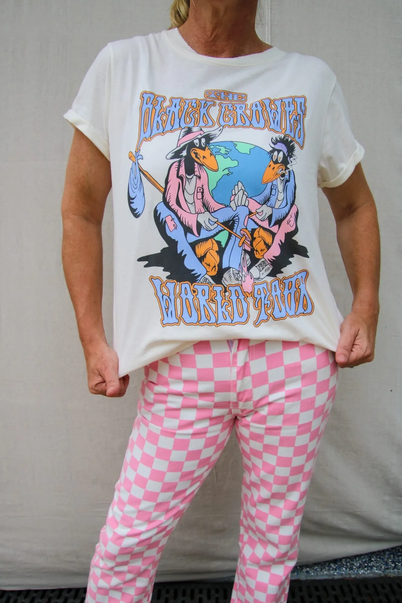 The Black Crowes World Tour Globe Tee {Recycled Karma}