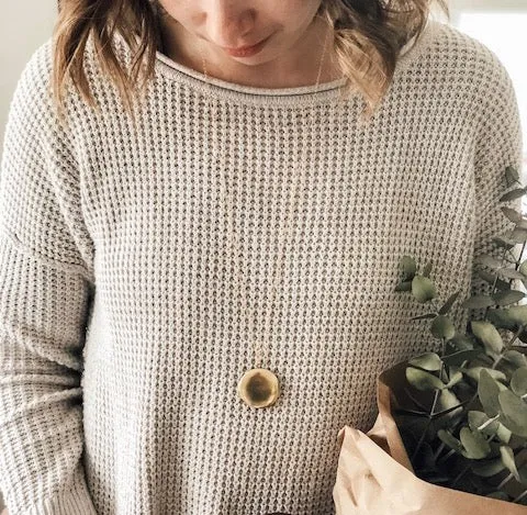 The *BRASS* Statement Silhouette Locket