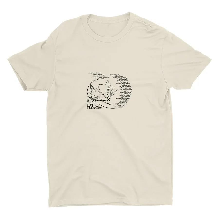 The Cat, by John Ronald Reuel Tolkien Cotton Tee