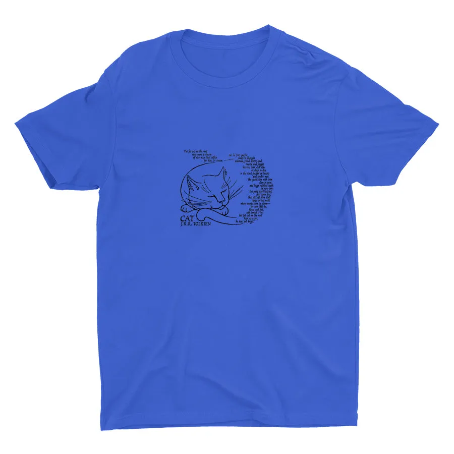 The Cat, by John Ronald Reuel Tolkien Cotton Tee