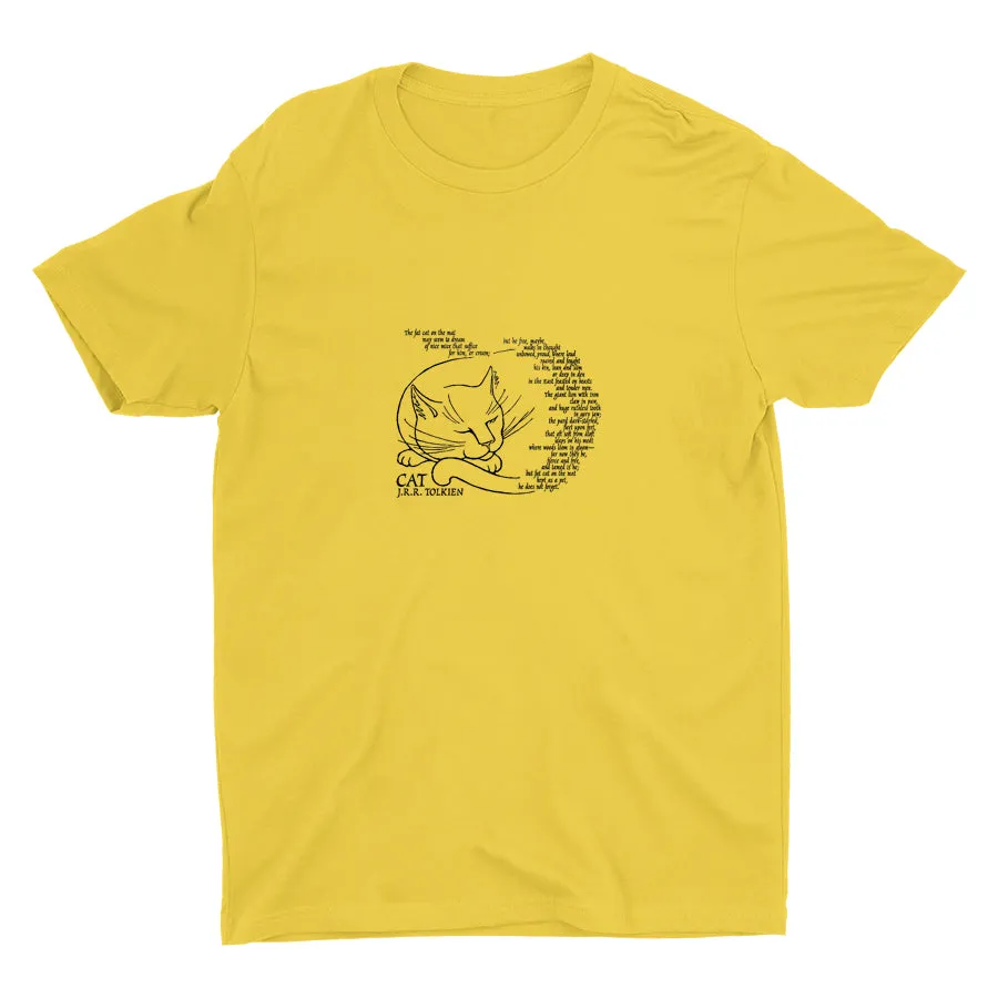 The Cat, by John Ronald Reuel Tolkien Cotton Tee