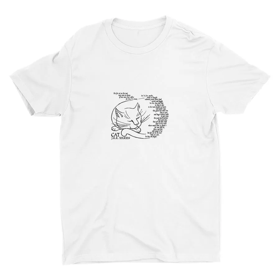 The Cat, by John Ronald Reuel Tolkien Cotton Tee