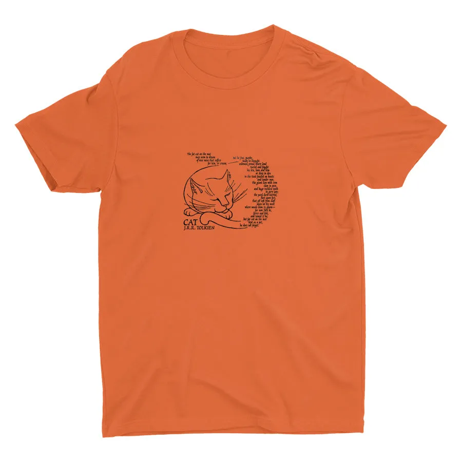 The Cat, by John Ronald Reuel Tolkien Cotton Tee