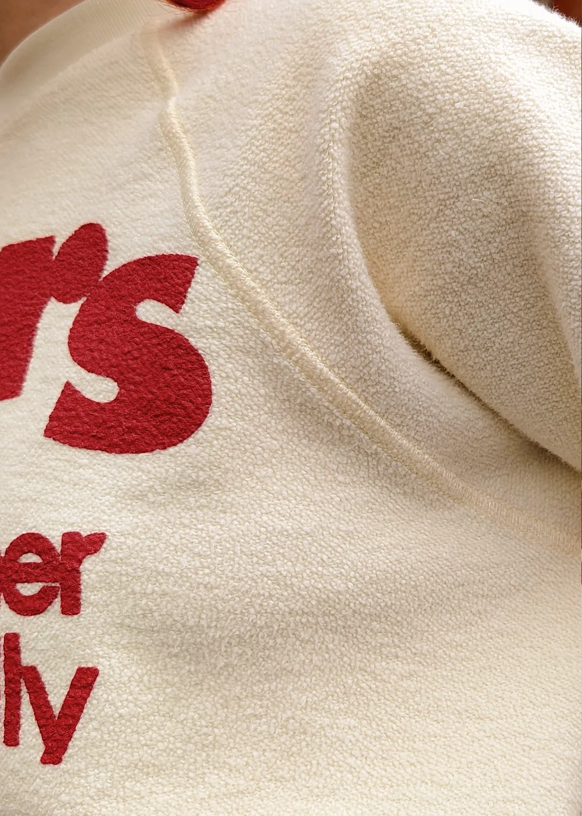 The Doors Love Her Madly Reverse Raglan Sweatshirt