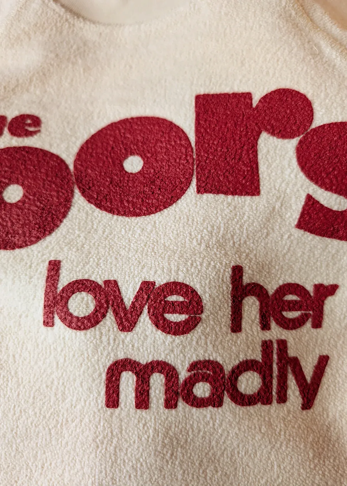 The Doors Love Her Madly Reverse Raglan Sweatshirt