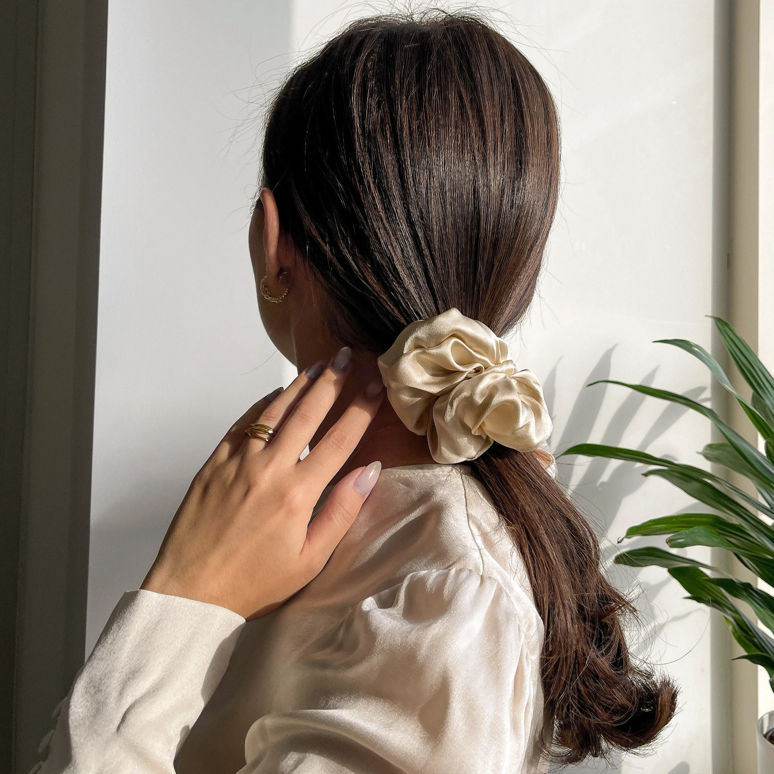 The Statement Silk Scrunchie
