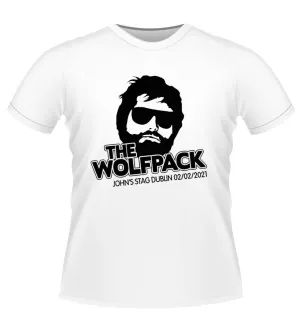 The Wolfpack Personalised Stag Tshirt