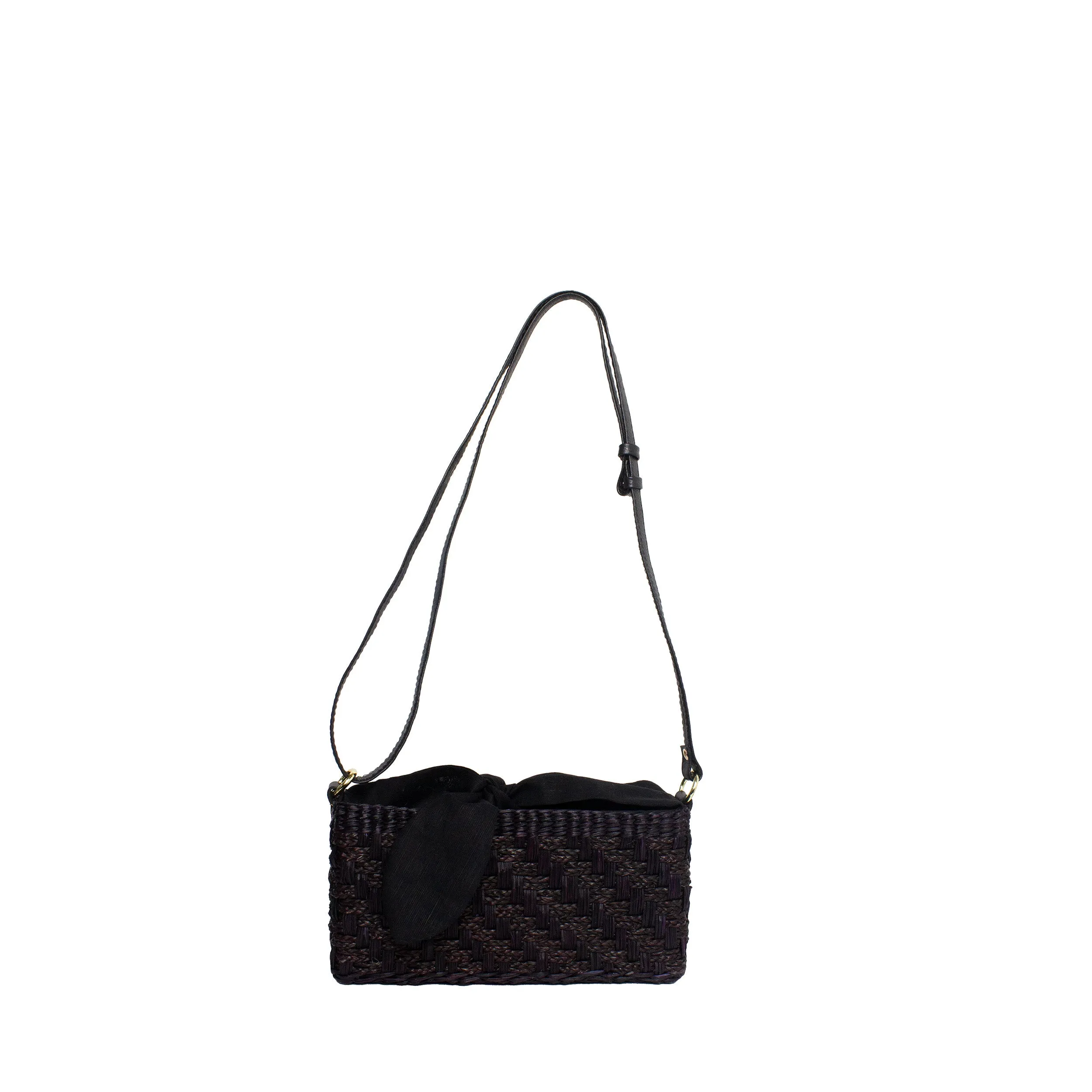 Thick weave handbag