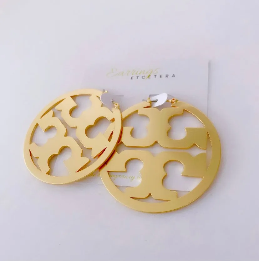 TIA HOOP EARRINGS