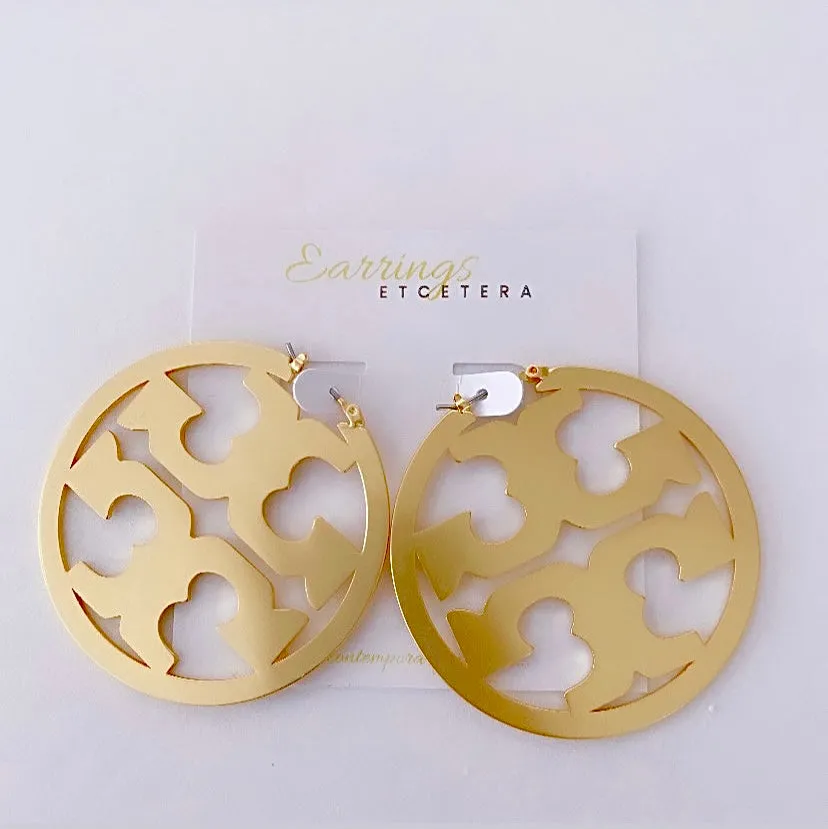 TIA HOOP EARRINGS