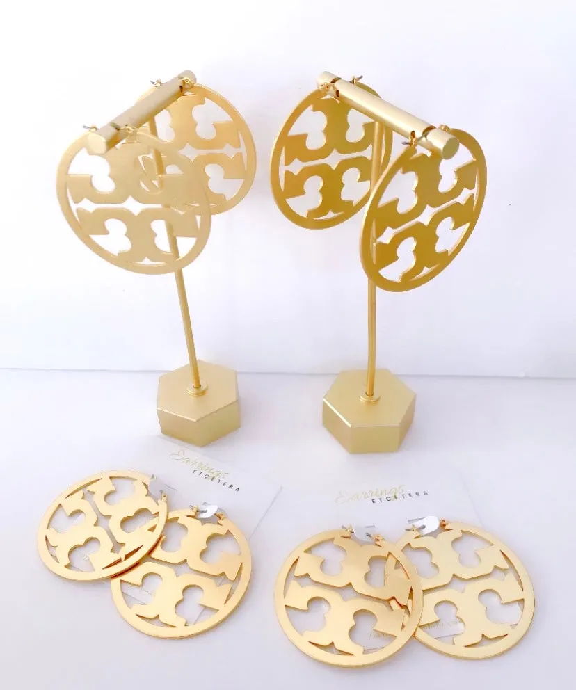 TIA HOOP EARRINGS