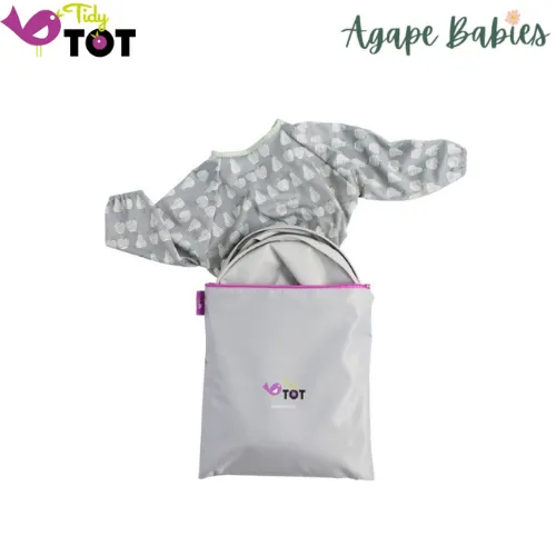 Tidy Tot Bib & Tray Kit - Dove Grey