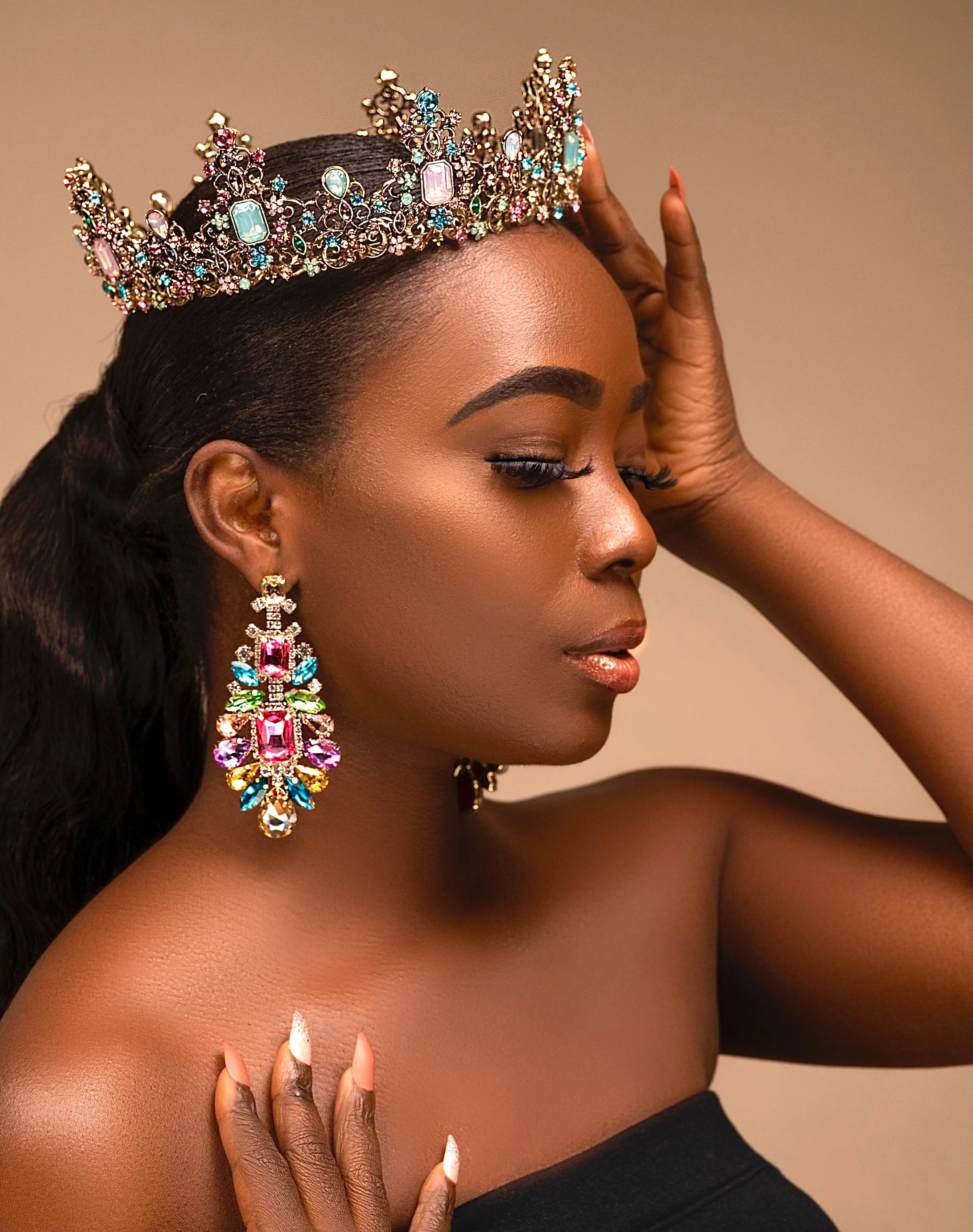 TIFFANY STATEMENT EARRINGS