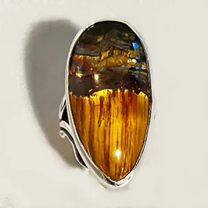 Tiger Eye in Sterling Silver ring