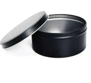 Tin 12oz Matte Black