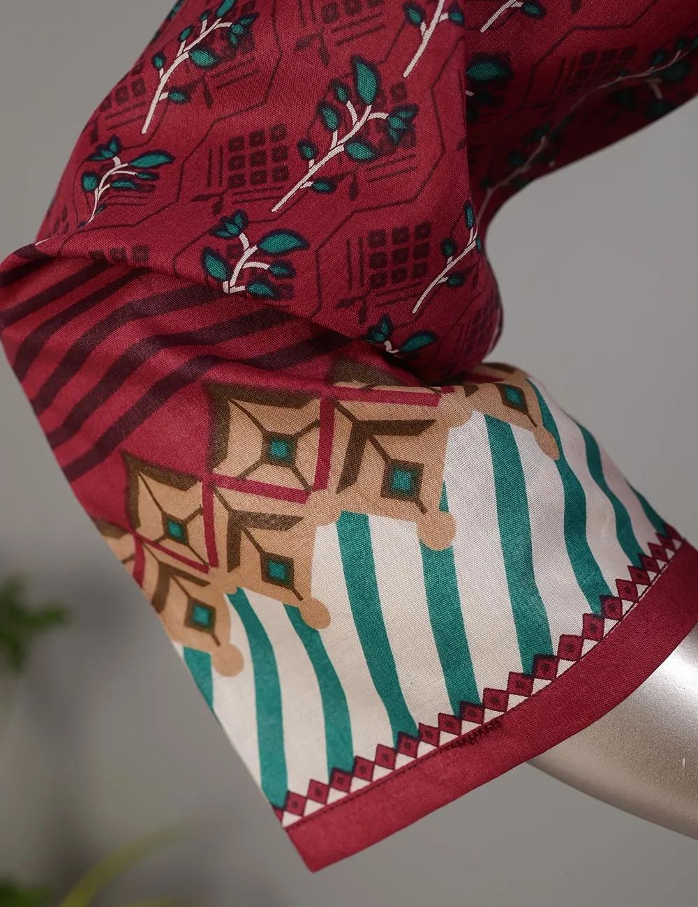 TMY-2A | Un-Stitched Embroidered Lawn Dress