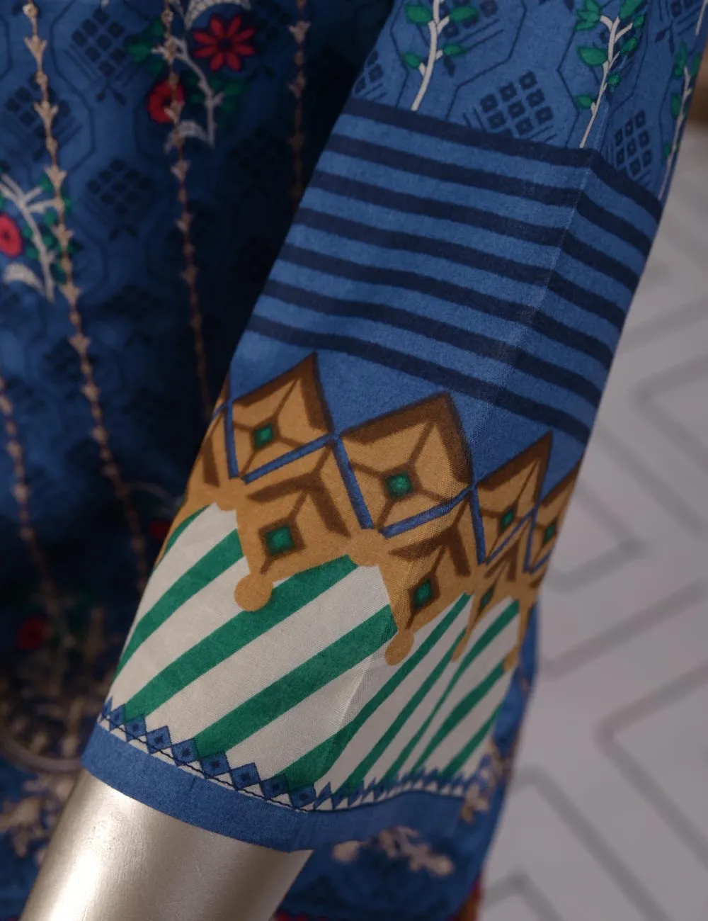 TMY-2B | Un-Stitched Embroidered Lawn Dress