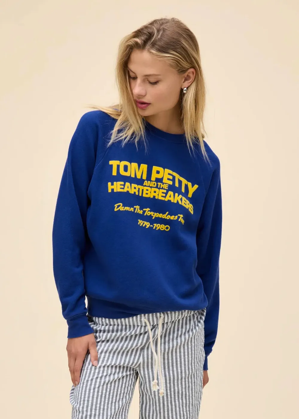 Tom Petty Damn the Torpedoes Tour Raglan Sweatshirt