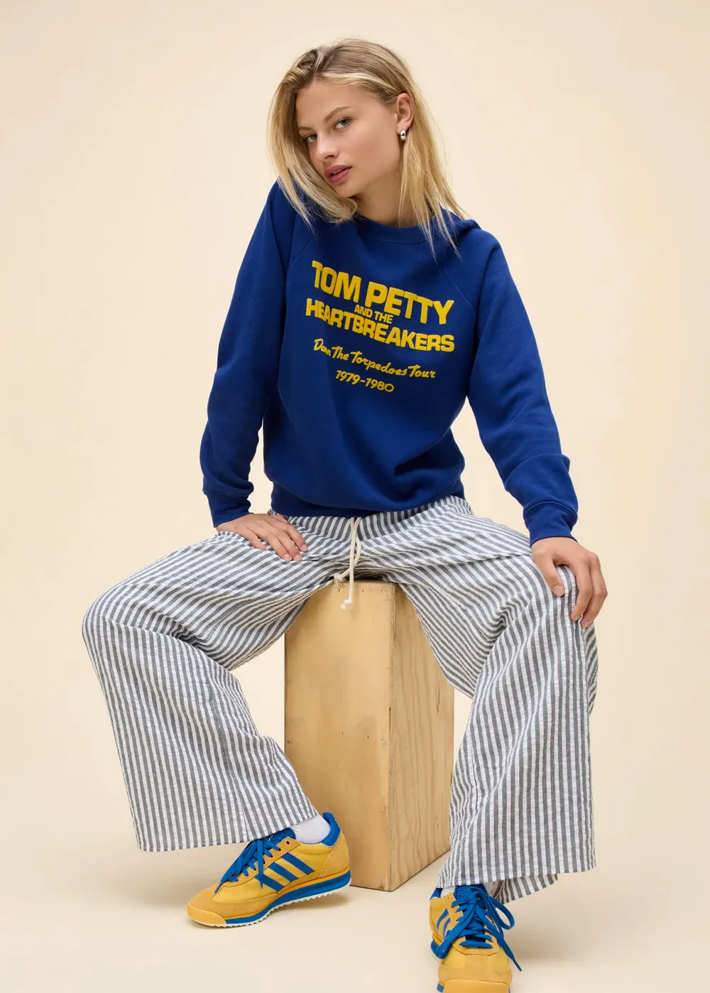 Tom Petty Damn the Torpedoes Tour Raglan Sweatshirt