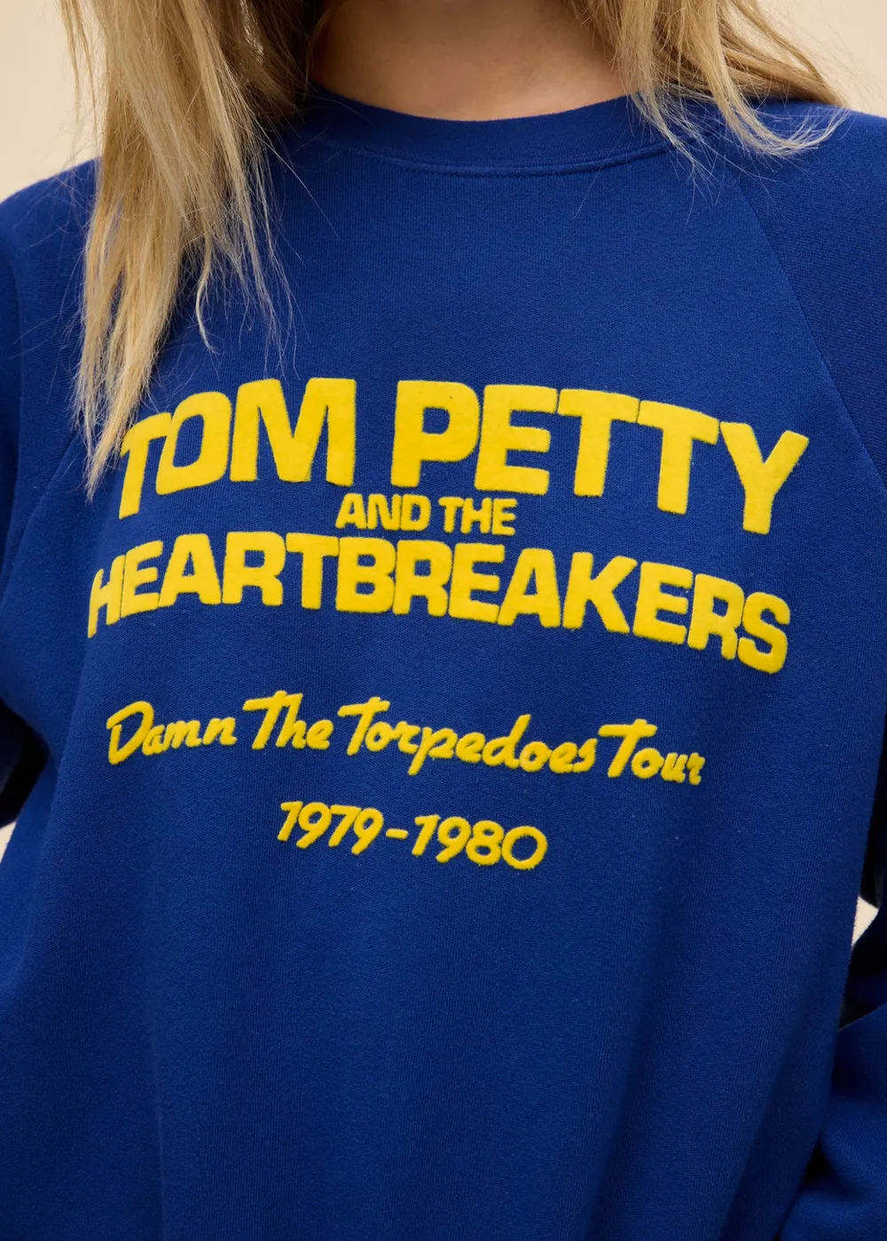 Tom Petty Damn the Torpedoes Tour Raglan Sweatshirt